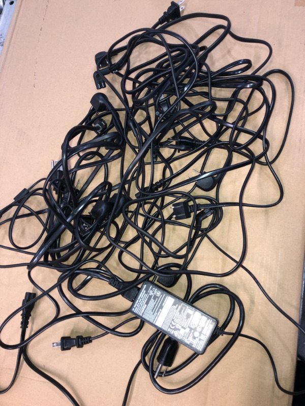 Photo 1 of SOLD AS IS !! bundle of assorted display cables and power cords -NO RETURNS 