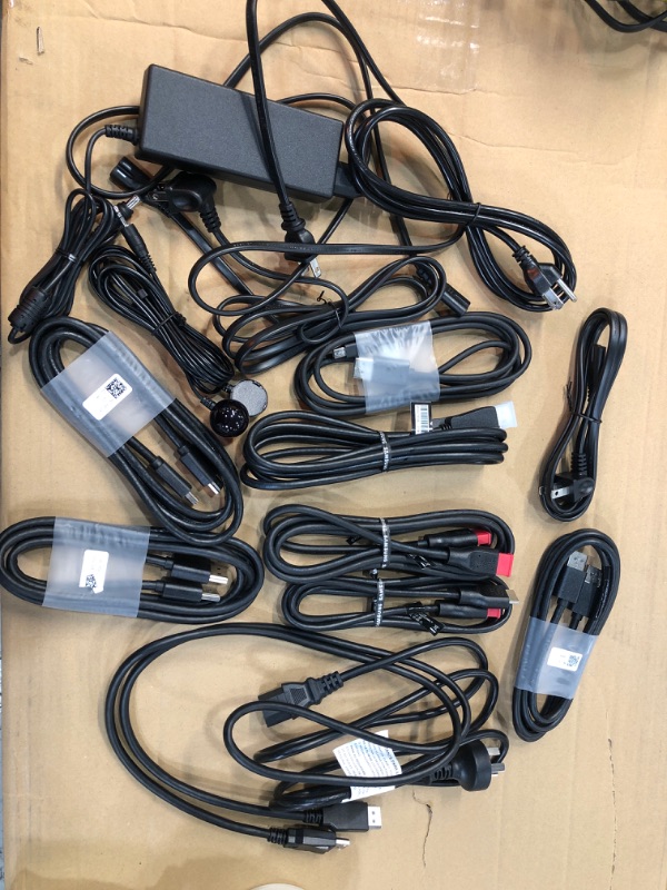 Photo 1 of SOLD AS IS !! bundle of assorted display cables and power cords -NO RETURNS 