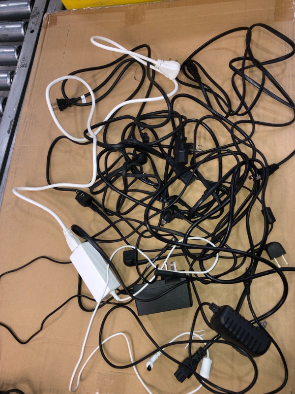 Photo 1 of SOLD AS IS !! bundle of assorted display cables and power cords -NO RETURNS 