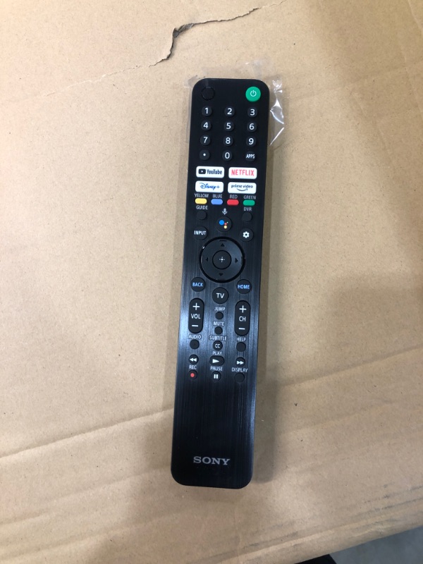 Photo 2 of Voice Remote Control FCC ID: MG3-TX520U RMF-TX520U Compatible with Sony TV Models KD55X79J KD55X80CJ KD55X80J KD65X79J KD65X80CJ KD65X80J KD75X79J KD85X85J XR55A80J XR65A80CJ XR77A80CJ and XR77A80J
