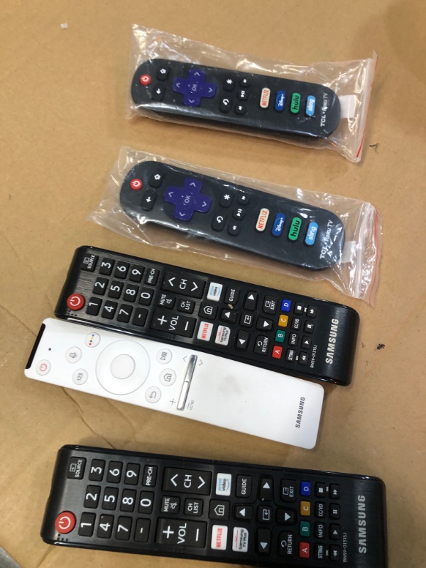 Photo 1 of sold as is!! bundle of assorted remotes 