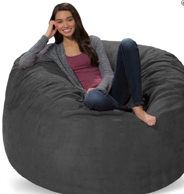 Photo 1 of 5 ft bean bag sack -grey 