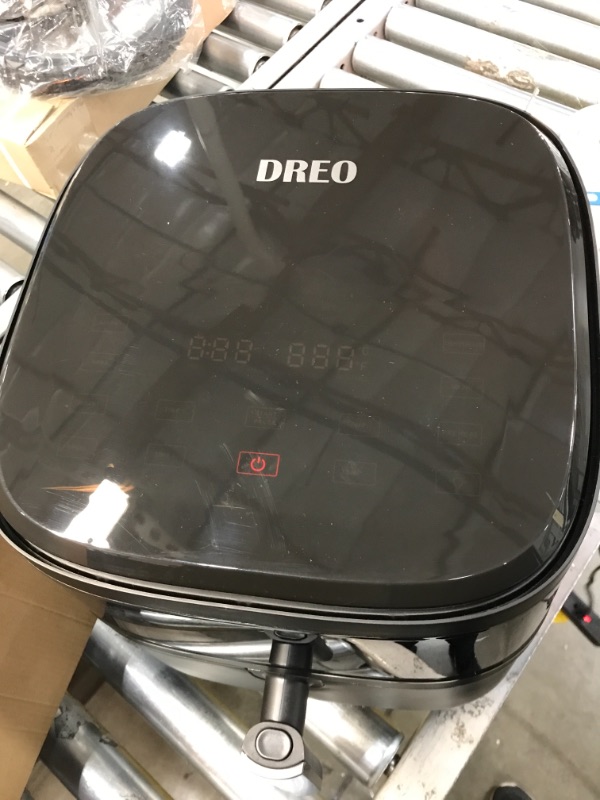 Photo 4 of Dreo Air Fryer, Visible Window, Oilless Electric Cooker with 11 Cooking Functions, 6.8QT, 100 Recipes, 100? to 450?
