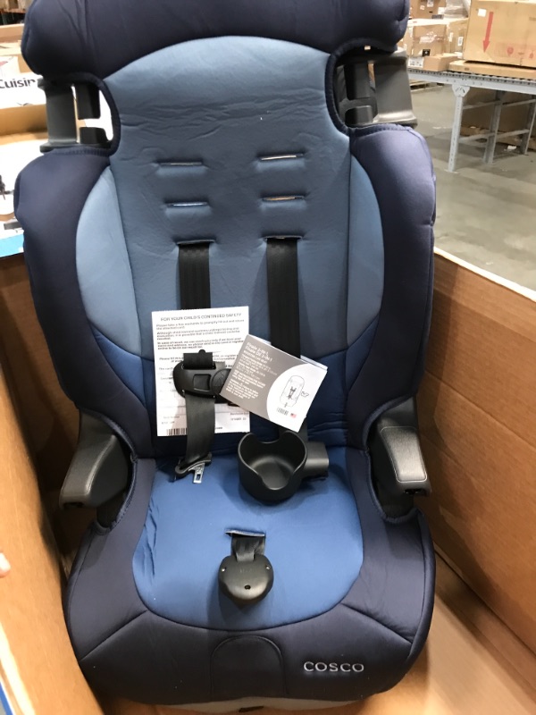 Photo 2 of Cosco Finale DX 2 in 1 Booster Car Seat Sport Blue