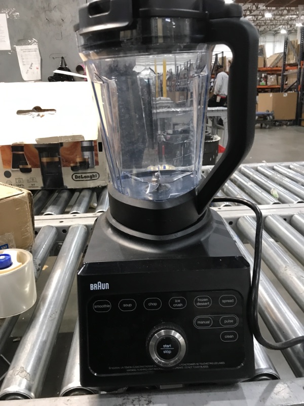 Photo 4 of parts only !!! Braun JB9040BK TriForce Power Blender, Black
