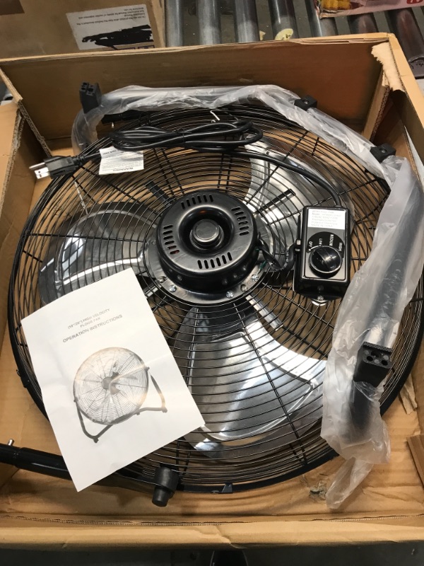 Photo 2 of B-Air -20X High Velocity Electric Industrial and Home Floor Fan, 20"
