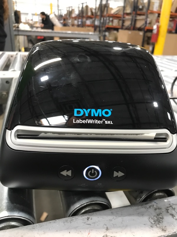 Photo 2 of DYMO LabelWriter 5XL Label Printer, Automatic Label Recognition, Prints Extra-Wide Shipping Labels (UPS, FedEx, USPS) from Amazon, eBay, Etsy, Poshmark, and More, Perfect for eCommerce Sellers
