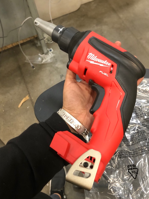 Photo 2 of Milwaukee M18 FUEL 18-Volt Lithium-Ion Brushless Cordless Drywall Screw Gun (Tool-Only)