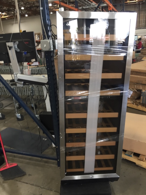 Photo 1 of Allavino YHWR99-2SR20 24" Wide Vite II Tru-Vino 99 Bottle Dual Zone Right Hinge Wine Refrigerator Stainless Steel