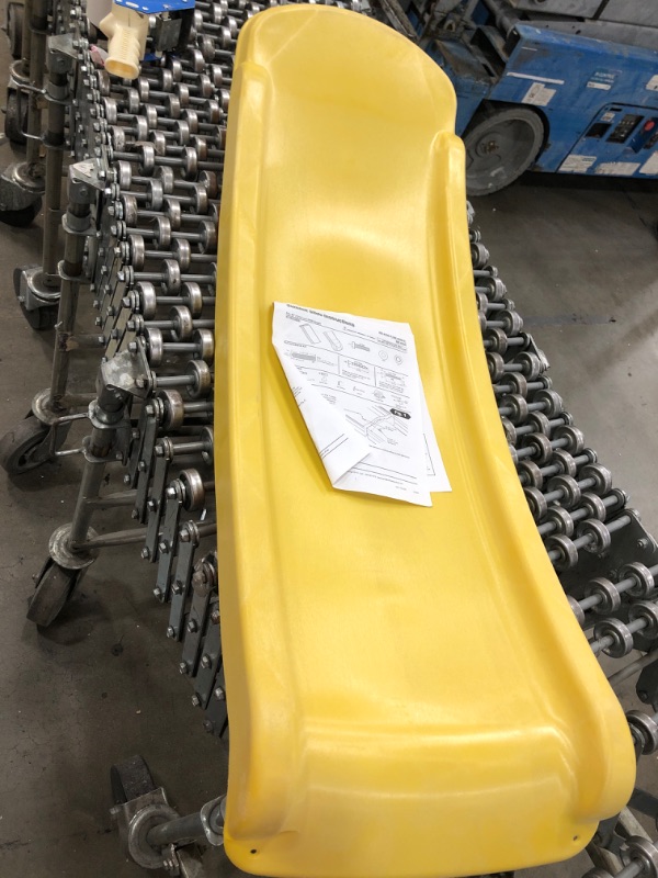 Photo 1 of *PARTS ONLY* *1 OF 2 PIECES*Swing'n'Slide Ws 5031 Olympus Wave Slide 2Piece Plastic Slide for 5' Decks, Yellow
