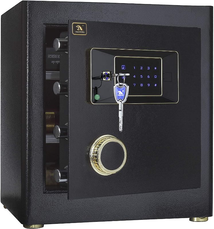 Photo 1 of *KEY LOCKED INSIDE SAFE**NEEDS TO BE RESET*TIGERKING Security Home Safe,Safe Box-1.4 Cubic Feet
