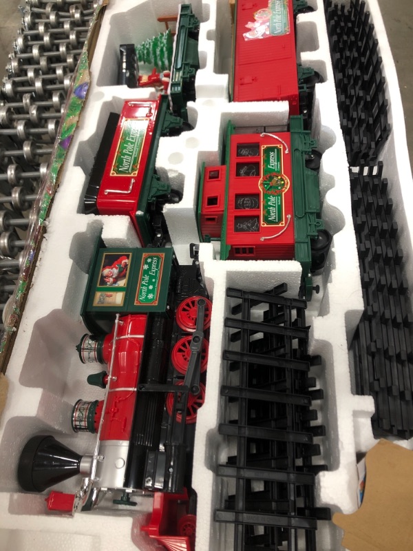 Photo 2 of Remote Control North Pole Express Christmas Train Set
