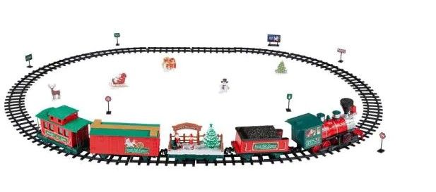 Photo 1 of PARTS ONLY
Remote Control North Pole Express Christmas Train Set
