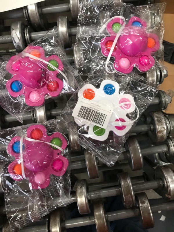 Photo 1 of 4 Pcs Fidget Octopus Spinner Face-Changing Octopus Pop Toy Spinner Octopus Fidgets Toys Relief Anti-Anxiety Stress Relief Sensory Toys
