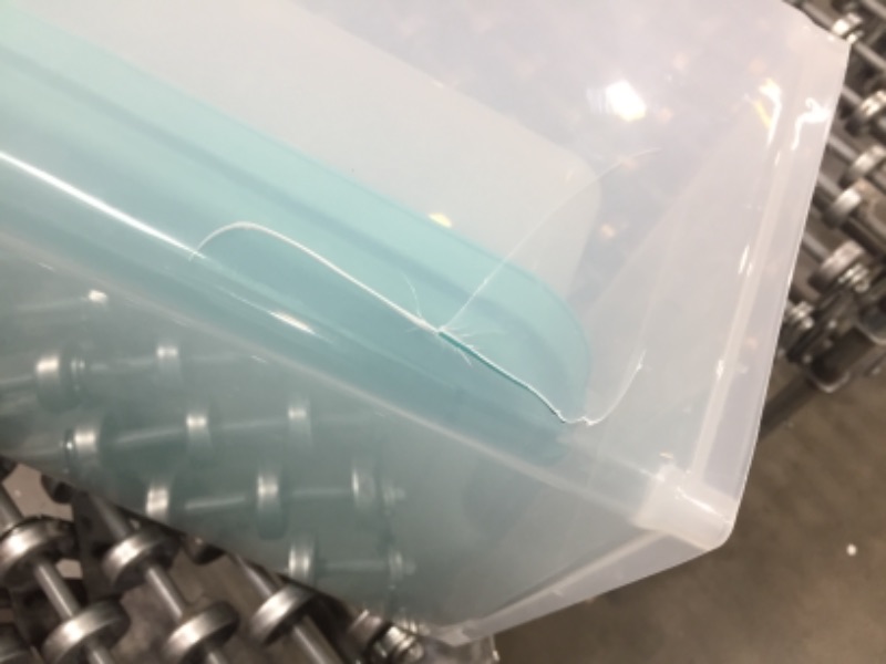 Photo 1 of IRIS Airtight Food Storage Container & Scoop Combo  (DAMAGED SEE PICTURE)

