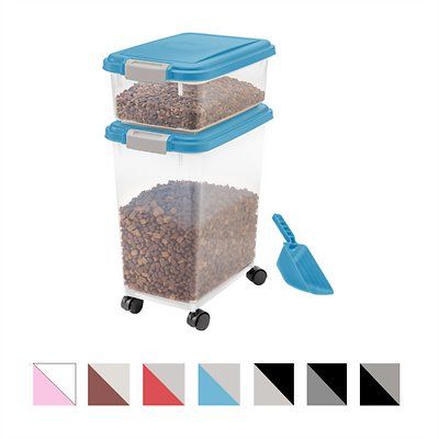 Photo 1 of IRIS Airtight Food Storage Container & Scoop Combo  (DAMAGED SEE PICTURE)
