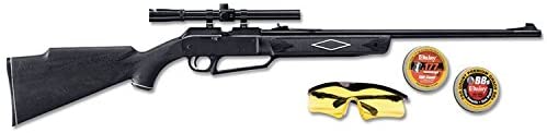 Photo 1 of 880 Powerline Air Rifle Kit, Dark Brown/Black, 37.6 Inch/.177 Caliber  Missing some parts
