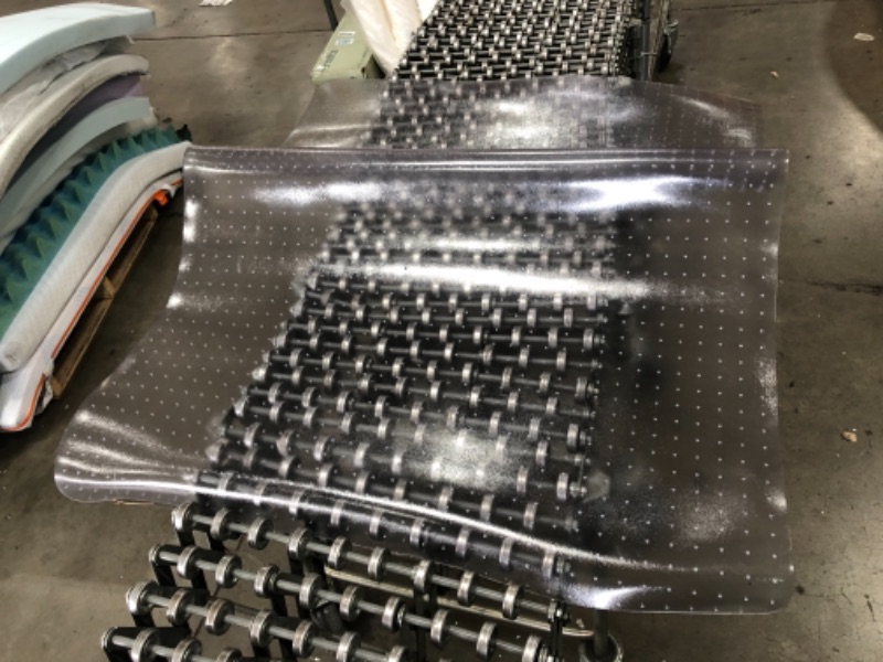 Photo 1 of 46"x 60" Clear Rectangle Office Chair Mat For Low And Medium Pile Carpet, Made In The USA, BPA And Phthalate Free