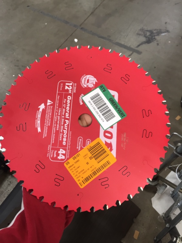 Photo 2 of 12 in. x 44-Tooth General Purpose Circular Saw Blade
