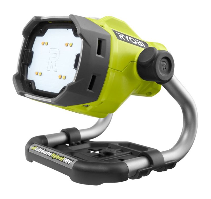 Photo 1 of RYOBI ONE+ 18V Hybrid LED Color Range Work Light (Tool Only)
