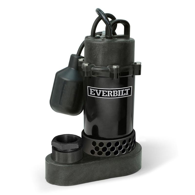 Photo 1 of Everbilt 1/4 HP Aluminum Sump Pump Tether Switch
