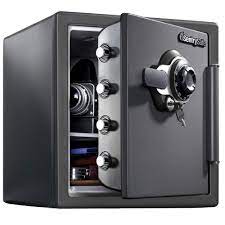 Photo 1 of ***LOCKED***
SentrySafe Fireproof and Waterproof Safe with Dial Combination SFW123DSB
