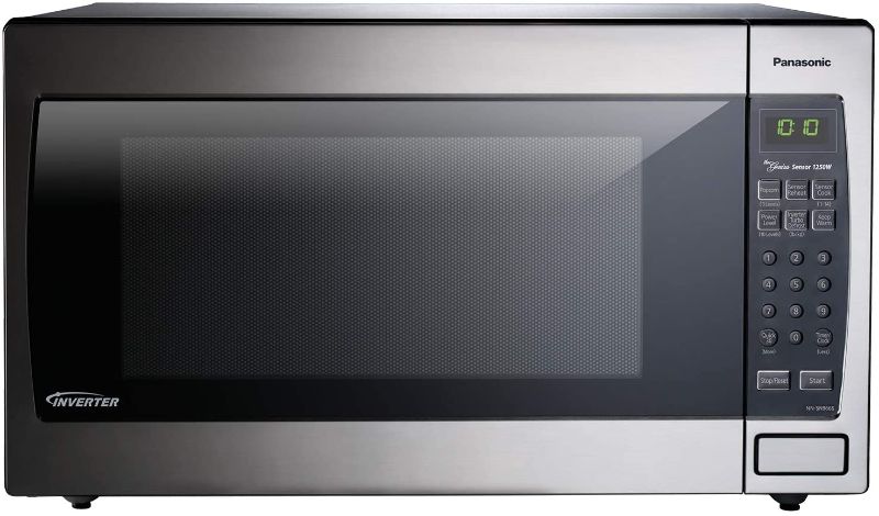 Photo 1 of ***DAMAGED. WILL NOT LOCK CLOSE**
Panasonic Microwave Oven NN-SN966S Stainless Steel Countertop/Built-In with Inverter Technology and Genius Sensor, 2.2 Cubic Foot, 1250W

