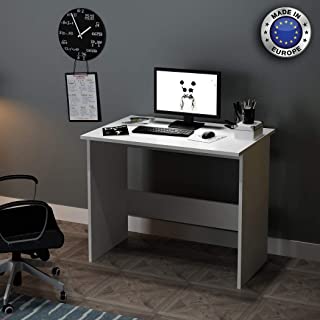 Photo 1 of Alonsa Study Desk for Small Spaces, Contemporary Gaming Study Gaming and Office Desk for Tight Areas, White Computer Desk for Small Rooms, Compact Writing Study and Work Desk for Home Office (35”)
**MIGHT BE MISSING SOME HARDWARE***
