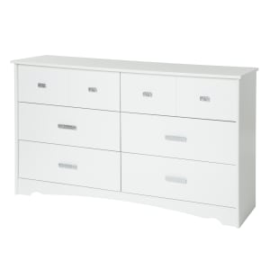 Photo 1 of ***STOCK PHOTO FOR REFERENCE ONLY***MISSING HARDWARE***
South Shore Furniture 6 Drawer Dresser DARK BROWN 