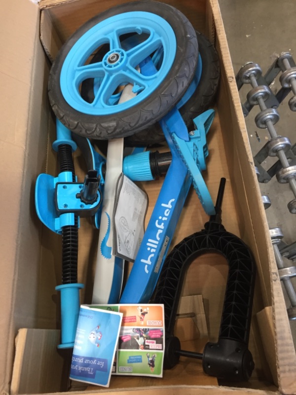 Photo 4 of Chillafish BMXie2 12" Kids' Balance Bike - Blue
