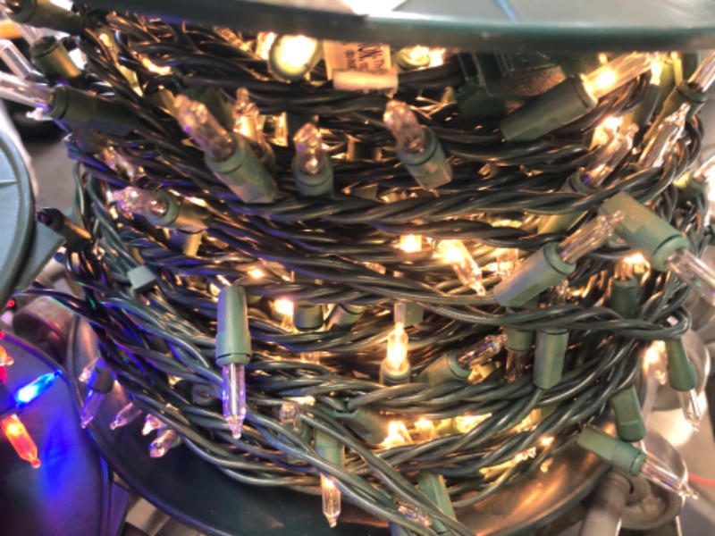 Photo 1 of 500-Light Clear Incandescent Heavy Duty Mini Lights
