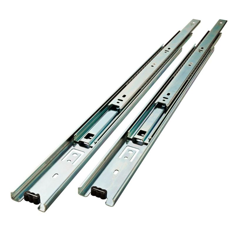 Photo 1 of 2 Everbilt 22 in. Full Extension Side Mount Ball Bearing Drawer Slide Set 1-Pair (2 Pieces)
