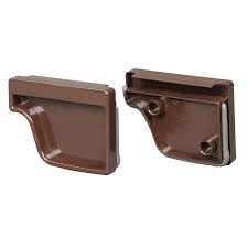 Photo 1 of 14 PAIRS
Amerimax 5-in Brown Vinyl K-Style Gutter End Cap Pair
