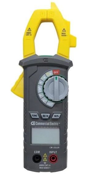 Photo 1 of Commercial Electric
600A AC Digital Clamp Meter