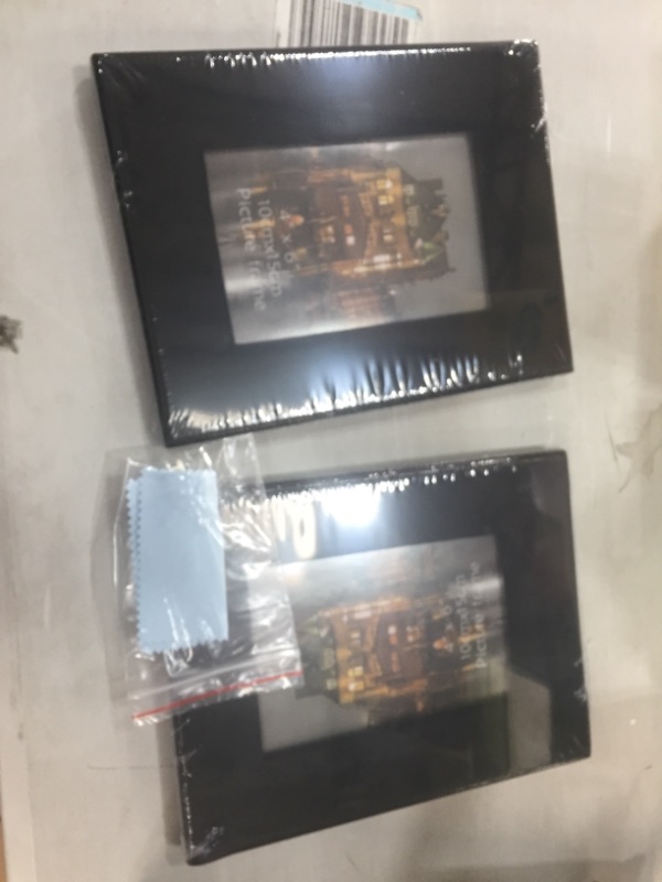 Photo 1 of 4 in X 6 in Picture Frame - Black Felt Wall Hanging And Table Standing Photo Frame