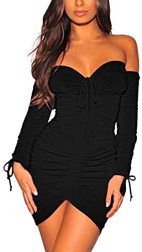 Photo 1 of 2 ITEMS 
XXTAXN Women's Sexy Elegant Long Sleeve Off The Shoulder Ruched Mini Dress UNKNOWN SIZE ($28)
Design House 728386 Terrace Dummy Door Knob, Reversible Design, Satin Nickel Finish, 1-Pack ($4)