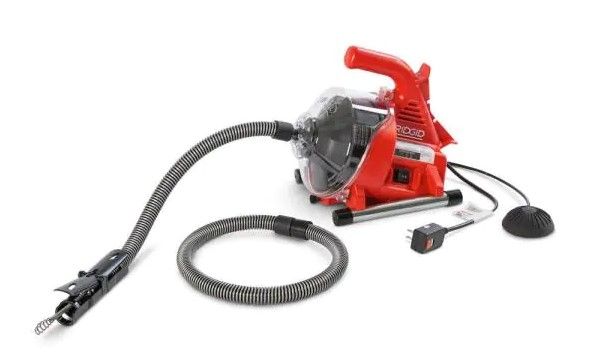 Photo 1 of (does not power on when plugged in)
RIDGID PowerClear Drain Cleaner