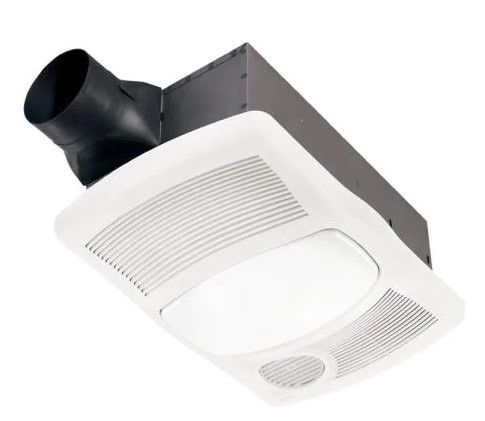 Photo 1 of ***PARTS ONLY*** Broan-NuTone
110 CFM Ceiling Bathroom Exhaust Fan with Light and 1500-Watt Heater