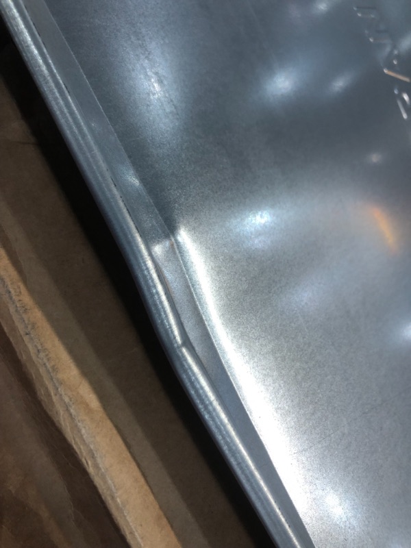 Photo 2 of (BENT ENDS)
Galvanized Drip Pan, Large, 47" x 25" x 1/2"