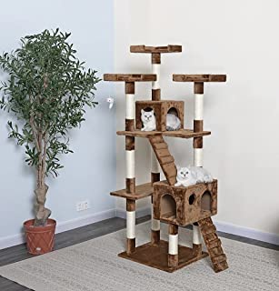 Photo 1 of (MISSING COMPONENTS; DAMAGED COMPONENTS)
Go Pet Club 72" Cat Tree