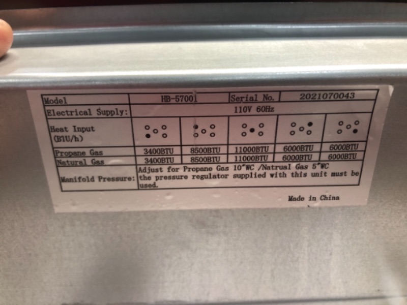 Photo 4 of 30" Gas Cooktop with 5 Sealed Burners in Tempered Glass