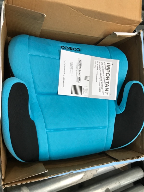Photo 1 of Cosco Topside Backless Booster Car Seat, Turquoise