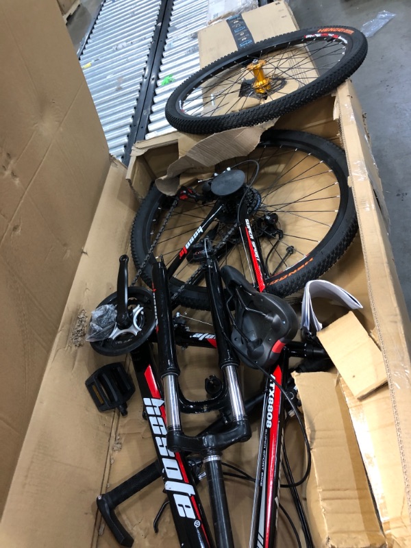 Photo 1 of (COSMETIC DAMAGES; LOOSE BRAKE COMPONENT)
hosote 26 Inch Mountain Bike, 21 Speed High Carbon Steel Frame Bike