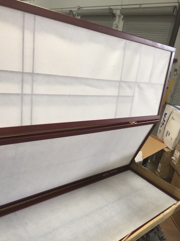 Photo 3 of 3-Panel Folding Floor Screen White and Cherry
Product Dimensions	70.25"W x 52"H