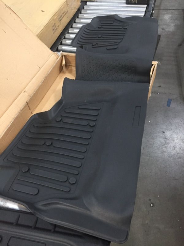 Photo 2 of ***MOLDED MATS NOT FLAT SEE PHOTOS*** 3 Piece Heavy Duty Front & Rear Rubber Floor Mats (UNKNOWN MAKE AND MODEL)
STOCK PHOTO IS SIMILAR