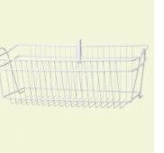 Photo 1 of 2 pck-ClosetMaid ShelfTrack Large Basket - White