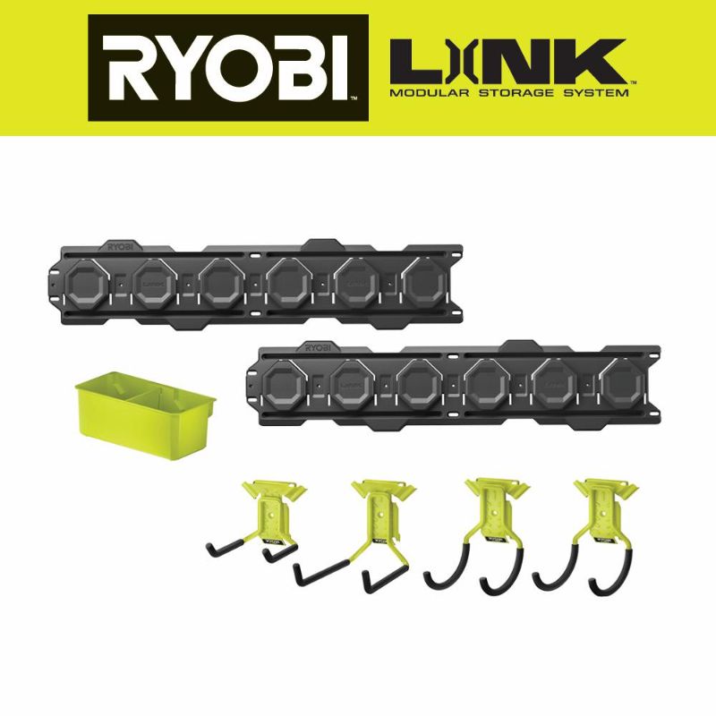 Photo 1 of RYOBI LINK 7-Piece Wall Storage Kit
