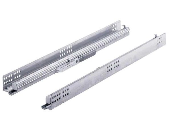 Photo 1 of 21 in. Full Extension Undermount Soft Close Drawer Slide Set 1-Pair (2 Pieces)
