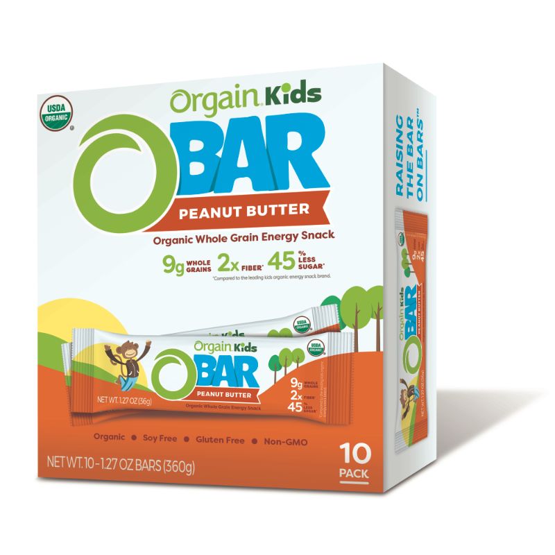 Photo 1 of 2 Orgain Organic Kids O-Bars, Peanut Butter, 10ct  /2 Popin' Cookin'Kit Soft Donuts 