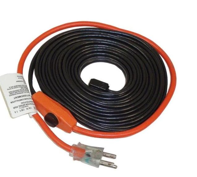 Photo 1 of 18 ft. Automatic Electric Heat Cable Kit